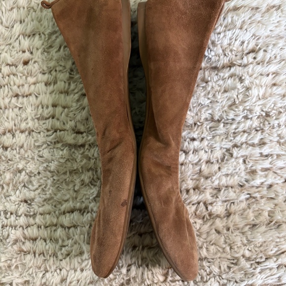 J Crew Tan Suede Ballet Flat Women’s Size 8.5 - Picture 2 of 8